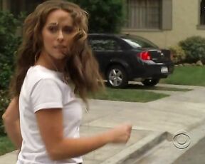 in Bra and more on Ghost Whisperer S04E09 and Talks to ET About Her Engagement on the set of Ghost Whisperer!