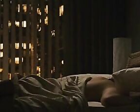 nude in a bed, sorta, in Passengers!