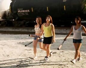 June Marie Sparagna, Donnabelle Mortel and Arden Cho in Hoodrats 2 Hoodrat Warriors!