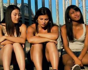 June Marie Sparagna, Donnabelle Mortel and Arden Cho in Hoodrats 2 Hoodrat Warriors!