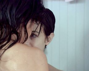 Sarah Shahi and Mia Kirshner Naked fondling each other on The L Word s02e09 720p!