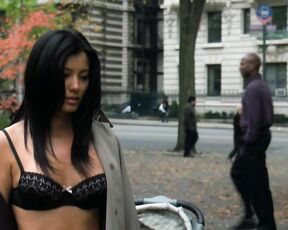 in Underwear outside on Law and Order SVU!