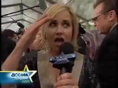 arriving at CMT music awards on Access Hollywood!