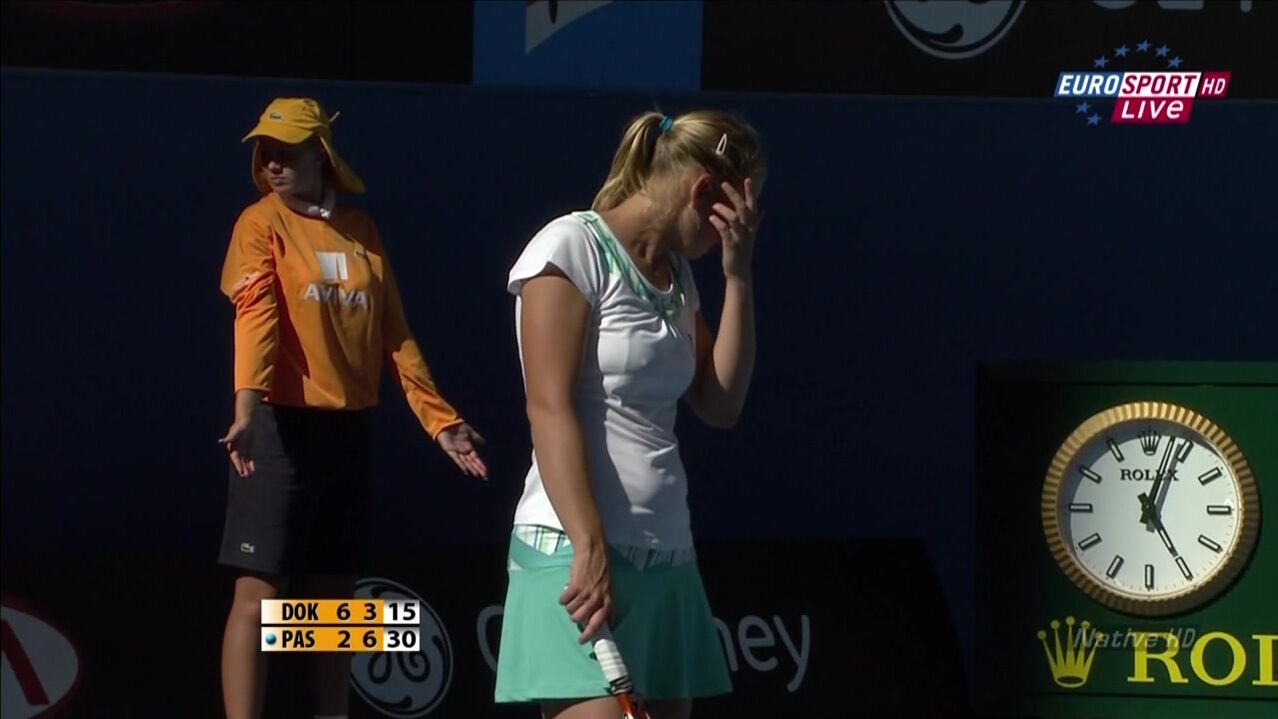 Pokies from the Australian Open HDTV!