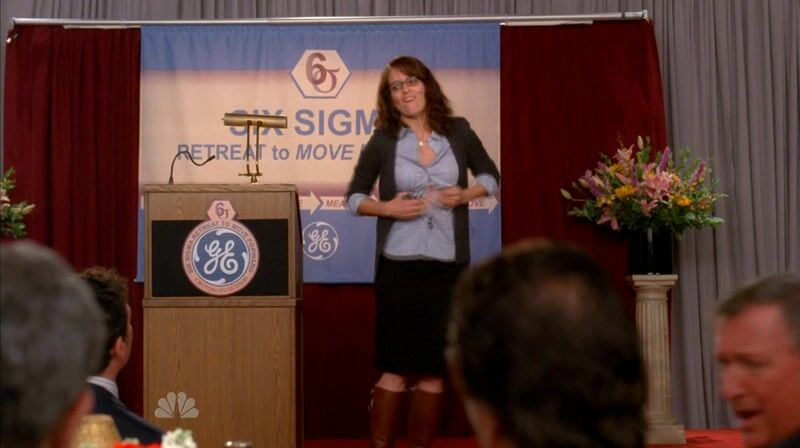 Rips Open Her Shirt While Doing A Little Dance on 30 Rock!