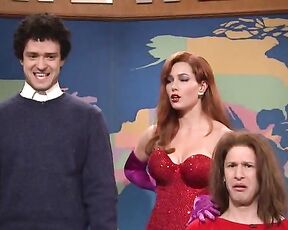 guest appearance as Jessica Rabbit on SNL!