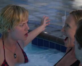 Brie Larson and Toni Collette in Bikini on United States of Tara s01e09 720p!