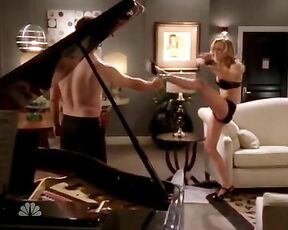 in black Underwear on Chuck s02e15!