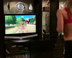 in Bra and bouncing Tits on The Game s03e15 hdtv720p!