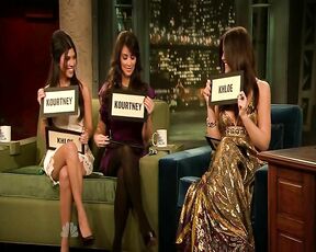 Kourtney, Kim, and Khloe Kardashian on Late Night with Jimmy Fallon!