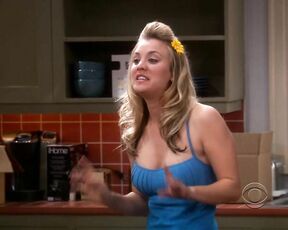 in super hot dress and girlfight on Big Bang Theory 2x19!