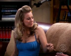 in super hot dress and girlfight on Big Bang Theory 2x19!