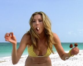 Sarah Chalke and Christa Miller in Bikinis on Scrubs 8x14 hd!