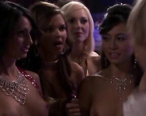 Angelina Bulygina and Christine Nguyen Bare Breasts from Party Down S01E05!