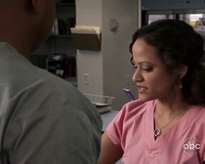 Tongue and Cleavage on Scrubs 8x17 HD!