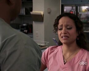 Tongue and Cleavage on Scrubs 8x17 HD!