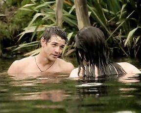 skinny dipping in Legend of the Seeker!