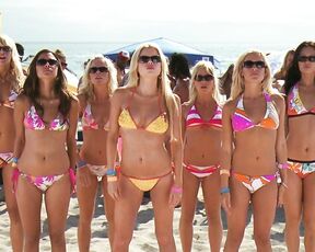 and others Cleavage and in Bikinis in Spring Breakdown!