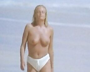 Topless walking down the beach in Fathers Day!