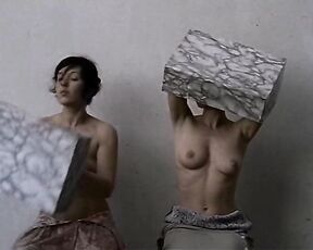 Caroline Baehr, Melodie Marcq and Florence Denou Completely Nude from Sans Titre!