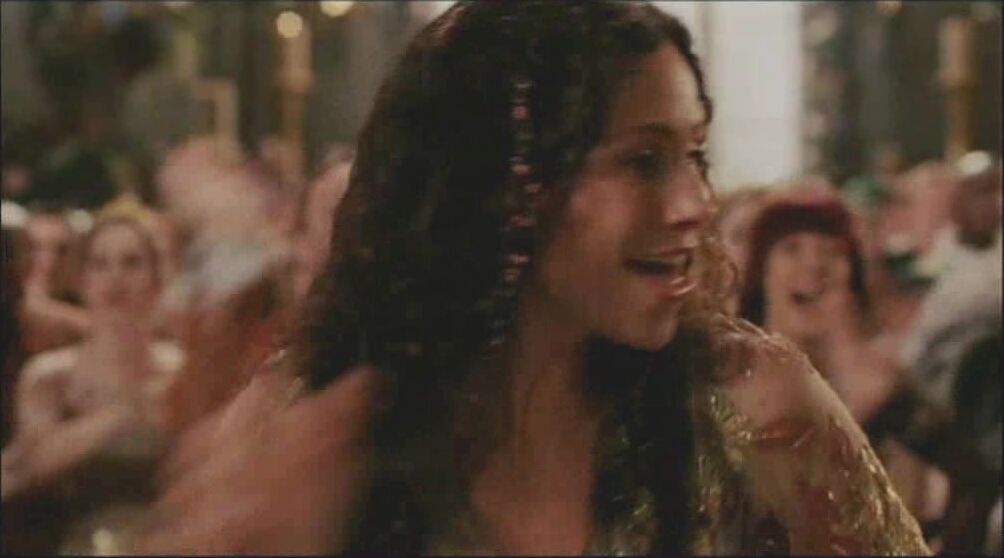 Panty visible in Ella Enchanted!