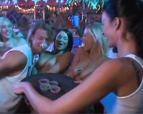 Allison Pierce, Devi Emmerson and Nikki Zel Topless on Coed Confidential s3 ep12 Let the Games Begin!