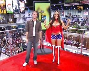 in various Sexy costumes at Comic-Con!