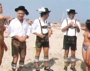 Topless from Drei Lederhosen in St Tropez!