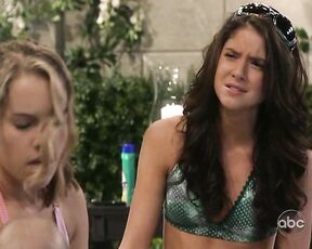 Brittany Underwood and Kristen Alderson in Bikinis on One Life To Live!