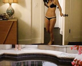 in Underwear on Cougar Town!