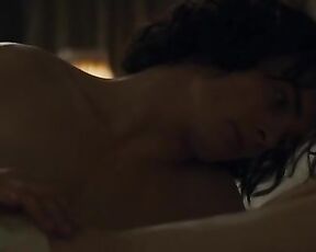 Michelle Pfeiffer and Felicity Jones showing Skin and Nude in Cheri!