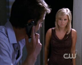 in Bra and Side Boobage on One Tree Hill!