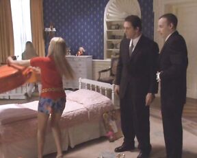 in a short skirt from Brady Bunch In The White House!