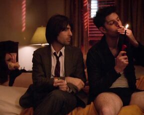 in Underwear on Bored to Death s01e01 hdtv720p!