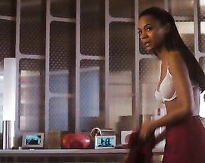 Rachel Nichols and Zoe Saldana in Bra and Panties in the new Star Trek!