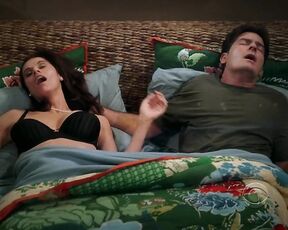 in Bra on Two and a Half Men s07e01 hdtv720p!