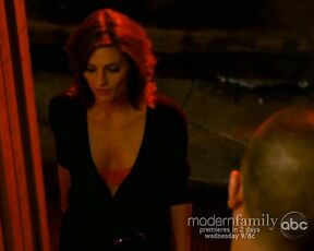 in Bra on Castle S2e1!