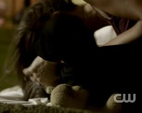 in Bra on The Vampire Diaries!