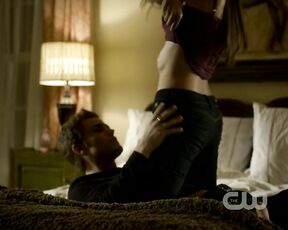 in Bra on The Vampire Diaries!