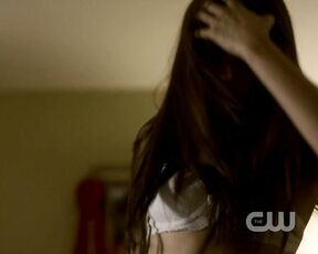 in Bra on The Vampire Diaries!