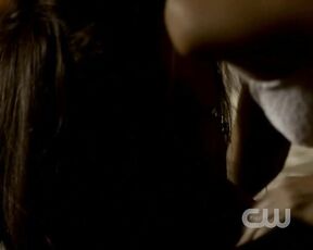 in Bra on The Vampire Diaries!