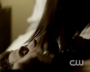 in Bra on The Vampire Diaries!