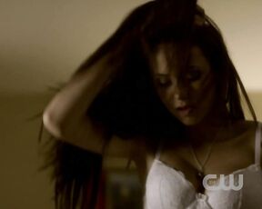 in Bra on The Vampire Diaries!