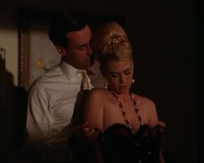 in Lingerie on Mad Men HDTV!