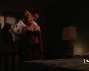 in Lingerie on Mad Men HDTV!