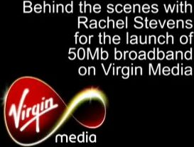 Cleavage Virgin Media Photoshoot!