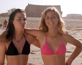 Caitlin Wachs and Allison Scagliotti in Bra and Bikini in Endless Bummer!