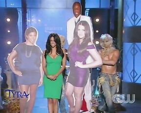 Cleavage on the Tyra Banks Show!