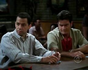 in Underwear on Two and a Half Men S07E0607!