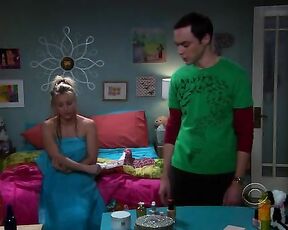 Showering on The Big Bang Theory S3 E8 HD!